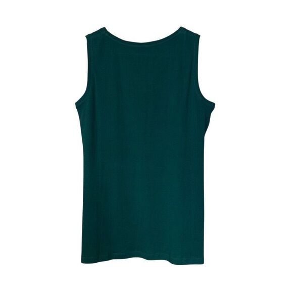 Chicos basic tank scoop neck green pink size 2 bundle new - Picture 3 of 12